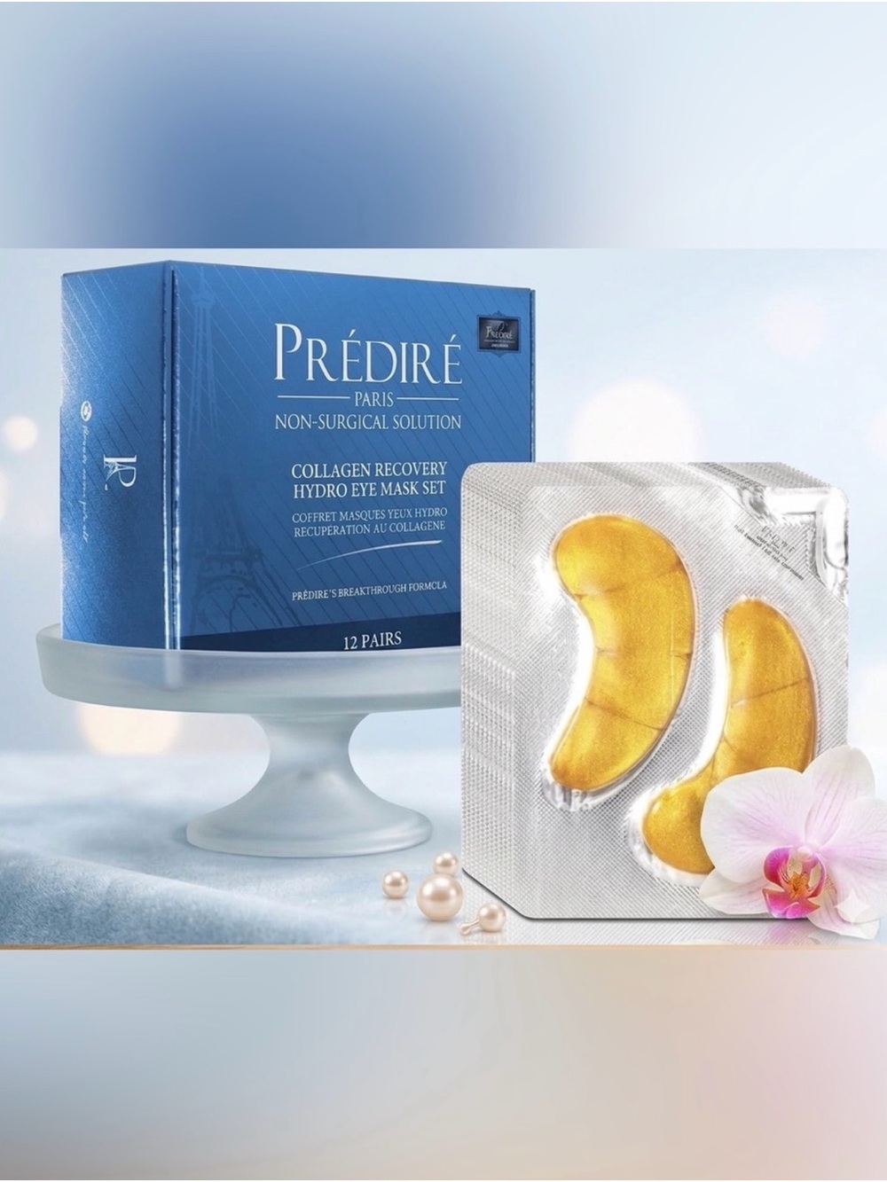 Predire Collagen Recovery Hydro Eye Mask Set (12 PAIRS) ~ Retail $750